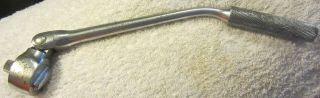 Vintage Champion Plug Master Ii Ct 451 3/8 ",  Flex Head Ratchet Usa Socket Wrench