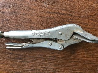 Vintage Petersen Dewitt Nebraska 8r Vise Grip Sheet - Metal Locking Pliers - Usa