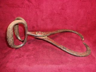 Vintage Gifford Wood Co.  Ice Tongs 543 - 13in.