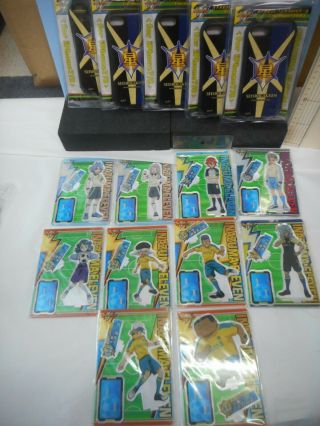 Japan Anime Inazuma Eleven Acrylic Stand 10 Set & Iphone Case 7/8 5 Set (y1 G20