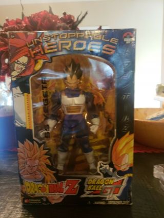 Dragon Ball Z Unstoppable Heroes Ss Vegeta Limitied Edition Figure Dragonball Z