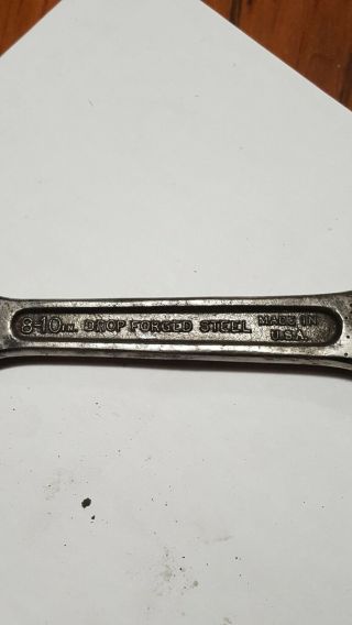 Vintage Crescent Tool Co.  8 - 10in.  Double Headed Adjustable Wrench 2
