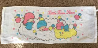 Rare Vintage Sanrio Little Twin Stars Towel 1976 Made In Japan