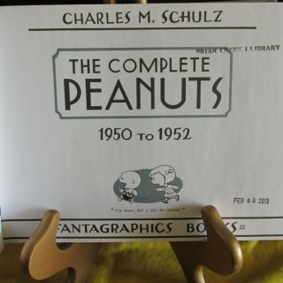 Charles M.  Schulz " The Complete Peanuts 1950 - 1952