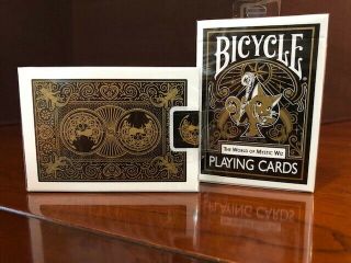 1 Deck Bicycle World Of Mystic Wiz Japan Playing Cards Usa Seller