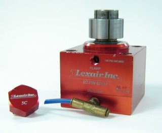 Lexair 65101 5c Low Pressure Pneumatic Collet Closer & Wrench - 1/4 Npt 5
