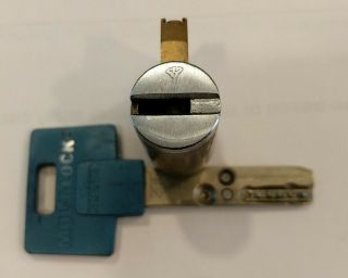 Mul - T - Lock Kik Cylinder With Key Locksport
