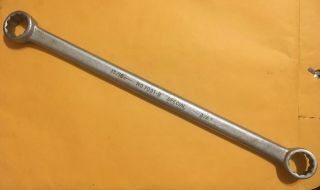 Vintage Armstrong No.  7031 - B Special Armaloy 3/4” - 13/16” Double Box End Wrench