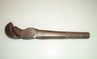 VINTAGE REED MFG. ,  CO.  SPRING LOADED SPANNER WRENCH 2