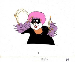 The Devil And Daniel Mouse 1978 Production Hand Painted Cel Halloween Special