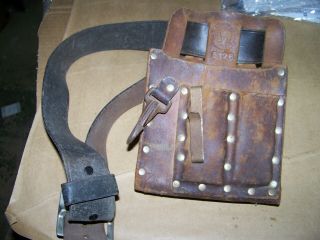 Klein Tools,  Pouch No.  5126 With Leather Bet Tool Belt