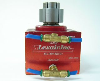 Lexair 65101 5C Low Pressure Pneumatic Collet Closer & Wrench - 1/4 NPT 3 2