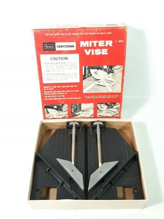 Vintage Sears Craftsman 3279 Radial Arm Saw Miter Vise / 3/8 " To 3 "