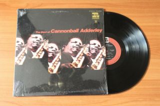 Cannonball Adderley Lp - The Best Of - Vg,  /mt - - Shrink - Riverside Rs 3038 - Jazz
