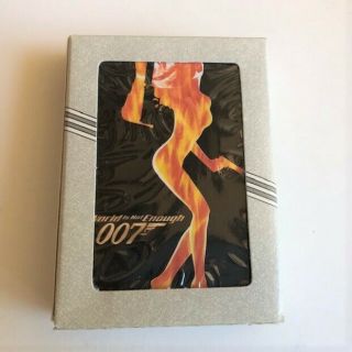 James Bond 007 Playing Cards The World Is Not Enough,  Poker,  Scarce Find