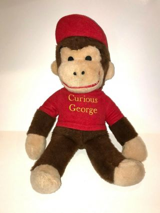 Vintage " Curious George " Plush,  Knickerbocker Toy Co,  18” Tall