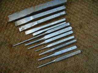 Vintage Craftsman Punch And Chisels Mostly Wf