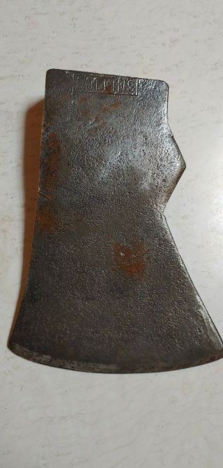 Antique Vintage Collins Jersey Pattern Axe Head 3 Lbs