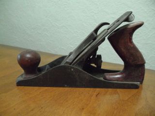 Vintage Stanley Defiance 9 " Wood Plane Woodworking Tool Made In Usa