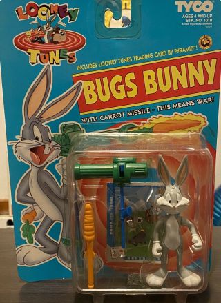 Looney Tunes | Bugs Bunny With Carrot Missile Action Figure
