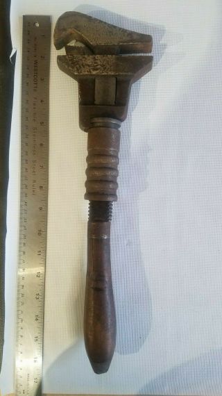 Antique Or Vintage Bemis & Call Co.  Springfield Mass - Monkey Pipe Wrench