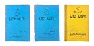 20 Booklets Issues National Button Bulletein 1947 1948 1952 1953 1959 1950s 2