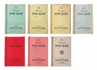 20 Booklets Issues National Button Bulletein 1947 1948 1952 1953 1959 1950s 3
