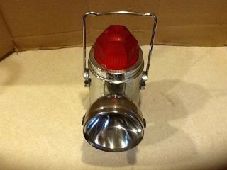 Vintage Ash Flash Flashlight,  Lantern,  And Hazard Railroad Light