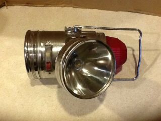 Vintage Ash Flash Flashlight,  Lantern,  and Hazard Railroad Light 2