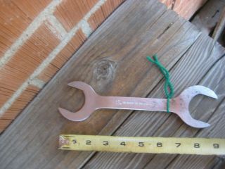 Vintage Proto 1 7/16 " & 1 1/2 " Hydraulic Service Open End Wrench An8505 - 19 Usa