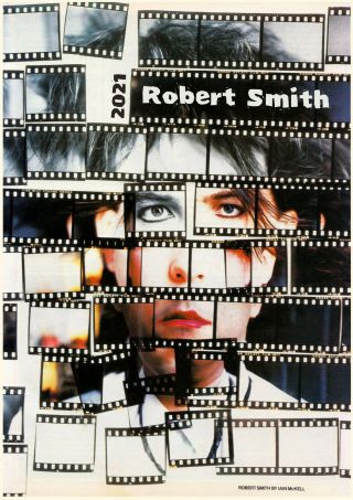 2021 Wall Calendar [12 Page A4] Robert Smith The Cure Music Poster Photo M1286