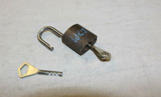 Abloy Model 3015 Mini Padlock With 2 Keys - Good