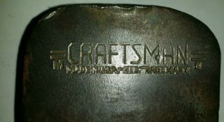 Vintage =craftsman= Axe Head,  3 Lb.  6.  5 Oz.  Head