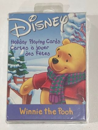 Bicycle Disney Winnie The Pooth U.  S.  Playing Card Co.  Rare Collector 7