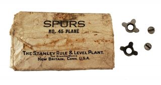 Spurs & Screws For Stanley No.  45 & 55 With Envelope