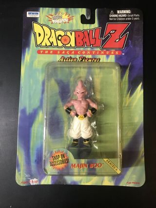 Rare Vintage 1999 Dragon Ball Z Majin Boo Irwin Figure Irwin Nip