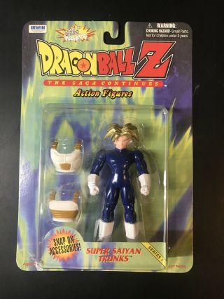 Dragon Ball Z Ss Trunks Series 3 The Saga Continues Irwin Toys 1999 Saiyan