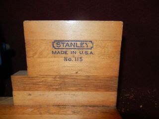 Stanley Miter Box - Saw 115 Very Good,  Collectible - User