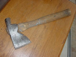 Old Vintage Keen Kutter Hatchet Axe With Hammer Head And Nail Puller Slot