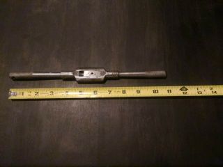 Vintage Gtd Greenfield No.  5 Tap Wrench 11 " Long