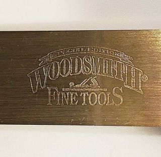 Bridge City Tool Woodsmith Fine Tools " Special Edition " Try Square