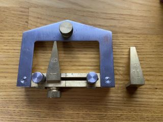 Lion Tool Company Limited Brass/steel Dovetail Marking Guage