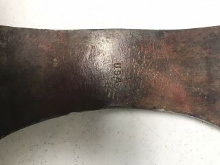 Vintage Double Bitted Axe Head USA 3