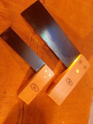 Crown Tools Sheffield England,  6 Inch And 4 Inch Squares.  Nr