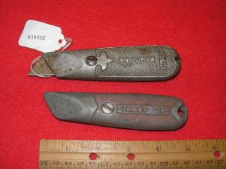 2 Stanley Aluminum Utility Knives No.  299 And 1299