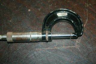 Vintage Starrett Micrometer 0 - 1 Inch No.  436 Machinist Tool 2