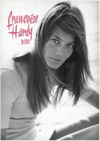 2021 Wall Calendar [12 Page A4] Francoise Hardy Vintage Music Poster Photo M1309