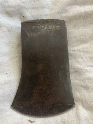 Vintage Marshall Wells Northern King Axe Head,  As Found