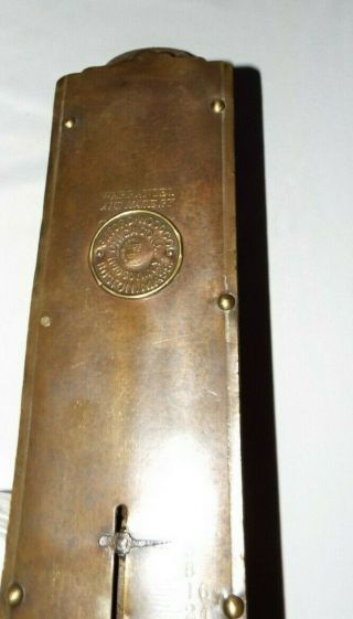 Antique 200 Lb.  Gifford - Wood Co.  Hudson N.  Y.  200 Lb.  Brass Scale Read