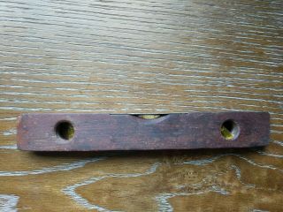 Vintage Stanley No.  260 9 " Level Wooden Tools Usa